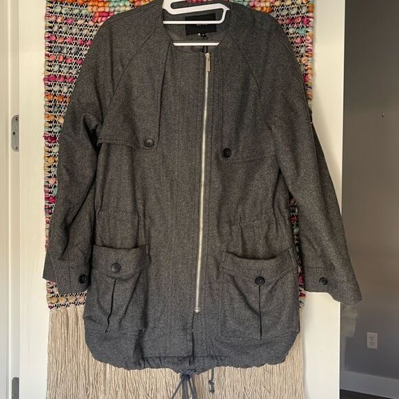 Kai-aakmann beautiful grey wool jacket.  NWT - Picture 1 of 10